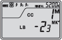 Sekonic Prodigi C-500R LB/CC Index Display